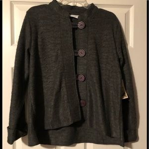 Habitat Charcoal Button Up Blazer